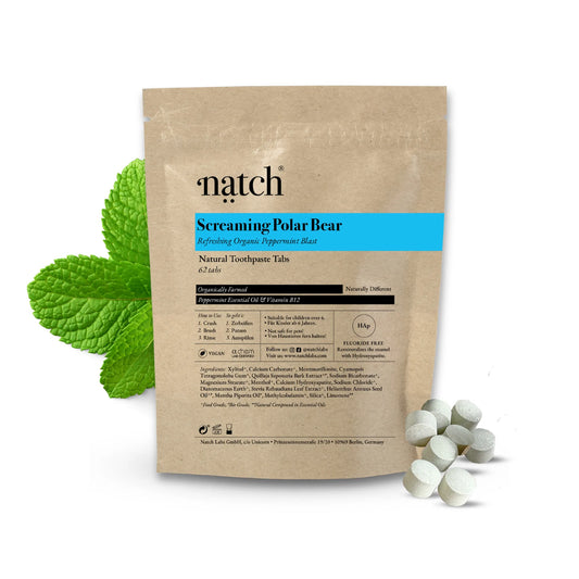 Natch® Zahnpasta Tabs SCREAMING POLAR BEAR Refill